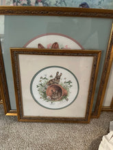 Load image into Gallery viewer, Judy Mizell Signed Numbered Bunny Print Framed Rabbit Cottage Wall Art