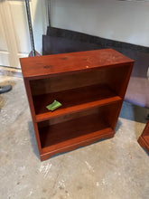 Load image into Gallery viewer, Small Solid Pine Bookcase Shelves in Warm Cherry Finish Sold Individually