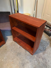 Load image into Gallery viewer, Small Solid Pine Bookcase Shelves in Warm Cherry Finish Sold Individually