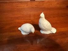 Load image into Gallery viewer, Lenox Gamebirds Collection Ivory Porcelain Bird Salt Pepper Shakers