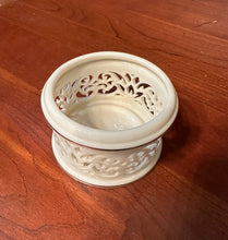 Load image into Gallery viewer, Lenox Illuminations Pierced Votive Candle Holder Ivory Porcelain