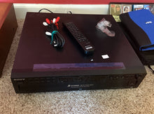 Load image into Gallery viewer, Sony CDP-CE375 5-Disc CD Changer Player with Remote & RCA Cables – Tested & Working