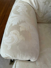 Load image into Gallery viewer, Traditional Damask Upholstered Sleeper Sofa with Rolled Arms