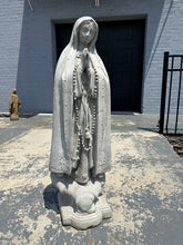 Load image into Gallery viewer, Our Lady of Fatima Concrete Statue - 40" Tall