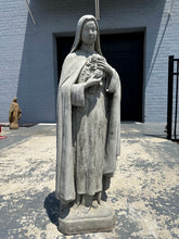 Load image into Gallery viewer, St Therese Concrete Statue - 34" Tall