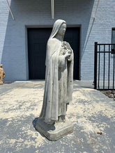 Load image into Gallery viewer, St Therese Concrete Statue - 34" Tall