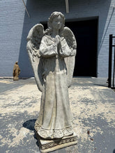 Load image into Gallery viewer, Praying Angel Concrete Statue - 32" Tall