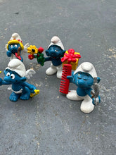 Load image into Gallery viewer, Vintage Smurfs PVC Figurine Lot (13) – Schleich & Wallace Berrie – 1980s Collection