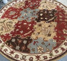 Load image into Gallery viewer, “Stratton Bloom” 5'9" Round Wool Rug – Home Decorators Collection