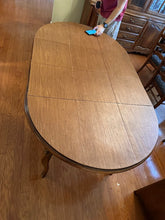 Load image into Gallery viewer, Ethan Allen Country French Dining Set – Table with 6 Chairs & Extensions
