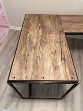 Load image into Gallery viewer, Bush Furniture Refinery 62W L-Shaped Industrial Desk
