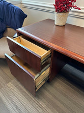 Load image into Gallery viewer, U-Shaped Executive Desk with File Cabinets – 94x66