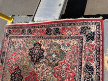 Load image into Gallery viewer, Capel Rugs Traditional Medallion Area Rug – Red, Black & Green