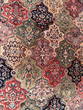 Load image into Gallery viewer, Capel Rugs Traditional Medallion Area Rug – Red, Black & Green