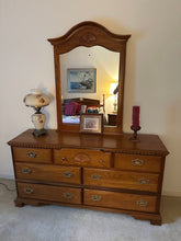 Load image into Gallery viewer, Spindle Forest Oak 7-Drawer Dresser