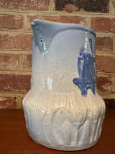 Load image into Gallery viewer, Antique Salt-Glazed Stoneware Pitcher β Windmill Relief Design - #2