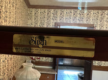 Load image into Gallery viewer, Sligh “John Goddard Newport” Grandfather Clock – Handcrafted Cherry Longcase Clock