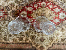 Load image into Gallery viewer, Wara Lead Crystal Candlestick Holders – Pair of 5" Hand-Cut Etched Star Candle Holders, Made in Germany