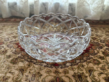 Load image into Gallery viewer, Gorham Fine Crystal Bowl – 8.5" Round Cut Glass Serving or Display Bowl, Made in Germany