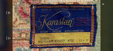 Load image into Gallery viewer, Karastan “Green Medallion Kirman” Wool Rug – 10' x 14'
