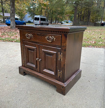 Load image into Gallery viewer, Bennington Pine Nightstand with Lower Cabinet – Solid Craftsmanship