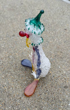 Load image into Gallery viewer, Hand-Blown Murano-Style Glass Clown Figurine – Multicolor Art Glass Circus Clown