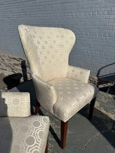 Load image into Gallery viewer, Designer Upholstered Wing Chairs by Jessica Charles