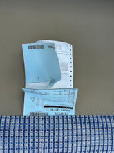 Load image into Gallery viewer, Coastal Blue Check Rattan Loveseat by Lane Venture