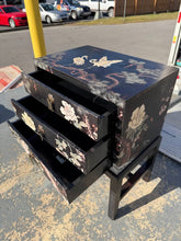 Load image into Gallery viewer, Asian Decorative 3-Drawer Chest with Stand