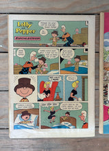 Load image into Gallery viewer, Lot of 3 Vintage Dell Comics — Lolly and Pepper (1950s–1960s) | Pete Hansen Art | Classic Family Humor