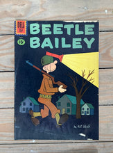 Load image into Gallery viewer, Lot of 4 Vintage Dell “Beetle Bailey” Comics (1950s–1960s) | Mort Walker | Classic Army Humor