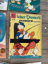 Load image into Gallery viewer, Dell “Walt Disney’s Donald Duck” & “Walt Disney’s Comics and Stories” Comic Lot (1950s–1960s) – 12 Classic Issues