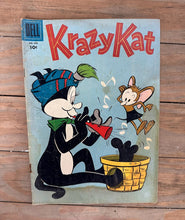 Load image into Gallery viewer, Dell “Krazy Kat” No. 696 – Classic 10¢ Comic – Early Silver Age Humor