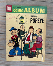 Load image into Gallery viewer, Dell Comic Album (Sept–Nov) Featuring Popeye – 10¢ Giant-Style Edition – Classic Family Portrait Cover