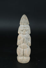 Load image into Gallery viewer, Hand-Carved African Stone Ancestral Figure – Primitive Tribal Style Sculpture, 7.5"