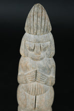 Load image into Gallery viewer, Hand-Carved African Stone Ancestral Figure – Primitive Tribal Style Sculpture, 7.5"