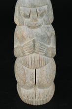 Load image into Gallery viewer, Hand-Carved African Stone Ancestral Figure – Primitive Tribal Style Sculpture, 7.5"