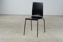 Load image into Gallery viewer, IKEA MARTIN Black Bent Plywood Dining Chair, 1999