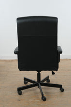 Load image into Gallery viewer, IKEA MILLBERGET Black Swivel Office Chair Adjustable Height Task Chair