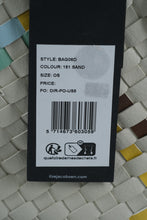 Load image into Gallery viewer, Ilse Jacobsen BAG06D Woven Tote Bag Sand Multicolor Braided Vegan Leather NWT