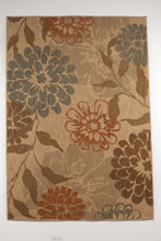 Load image into Gallery viewer, Infinity Beige Floral Rug - 5.3' x 7.6'