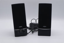 Load image into Gallery viewer, Insignia Powered Computer Speakers Pair Black With AC Adapter