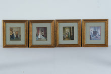 Load image into Gallery viewer, Set of Four Framed Interior Scene Prints by Taylors Catalda Fine Arts