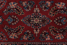 Load image into Gallery viewer, Persian Kashan-Style Wool Rug – 39" x 20"