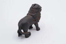 Load image into Gallery viewer, Antique Cast Iron Lion Still Bank Coin Bank Figural Money Box