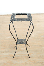 Load image into Gallery viewer, Ornate Cast Iron Plant Stand
