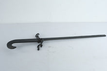 Load image into Gallery viewer, Antique Steelyard Balance Scale 200 Pound Double Sided Beam With 3 Weights
