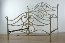 Load image into Gallery viewer, Antique-Style Iron Bed Frame – Queen Size