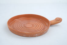 Load image into Gallery viewer, Vintage Bentson West Terracotta Skillet 10 Inch Italy Sun Face Original Box