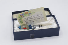 Load image into Gallery viewer, Italian Art Glass Red Fish Aquarium Wine Bottle Stopper Gift Box